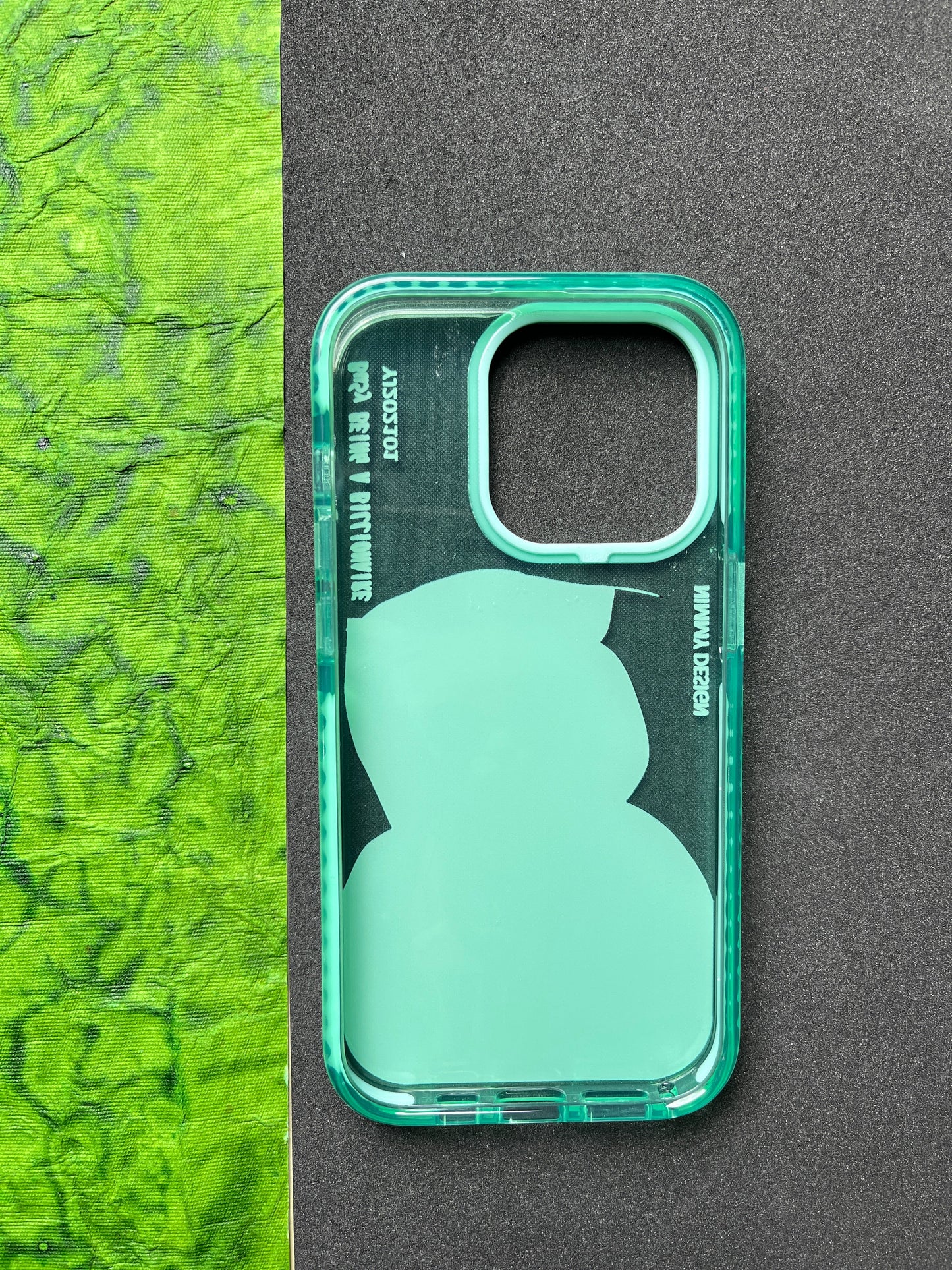 NIMMY Green Cat Bumper Case For iPhone