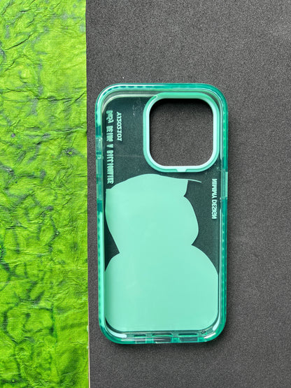 NIMMY Green Cat Bumper Case For iPhone