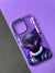 NIMMY Purple Cat Bumper Case For iPhone