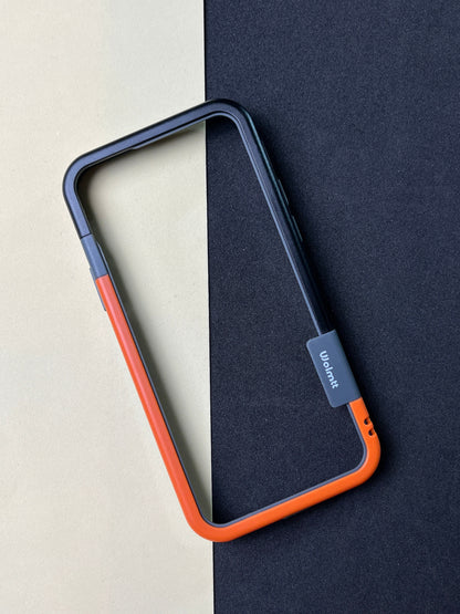 Walnut Orange Black Bumper ring for iPhone