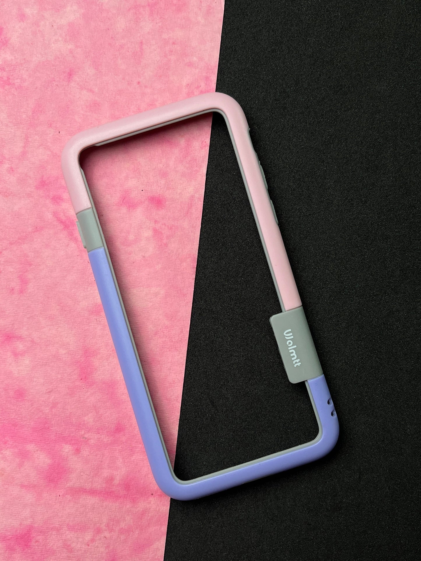 Walnut Purple Pink Bumper ring for iPhone