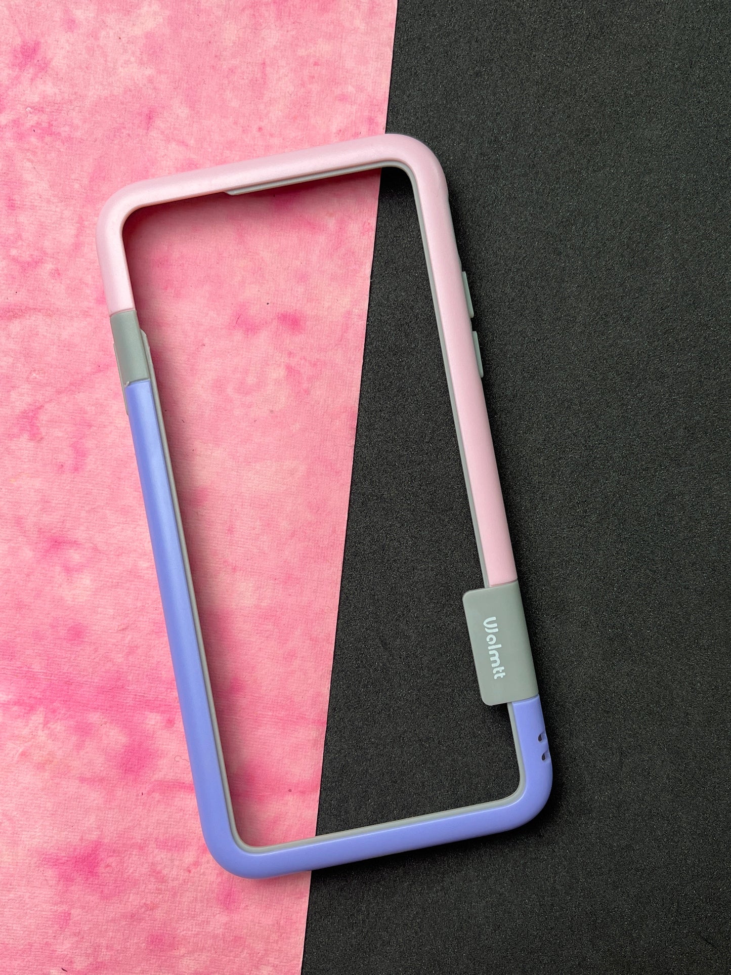 Walnut Purple Pink Bumper ring for iPhone