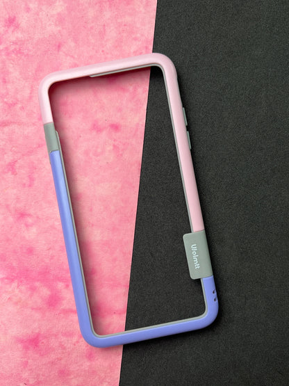 Walnut Purple Pink Bumper ring for iPhone