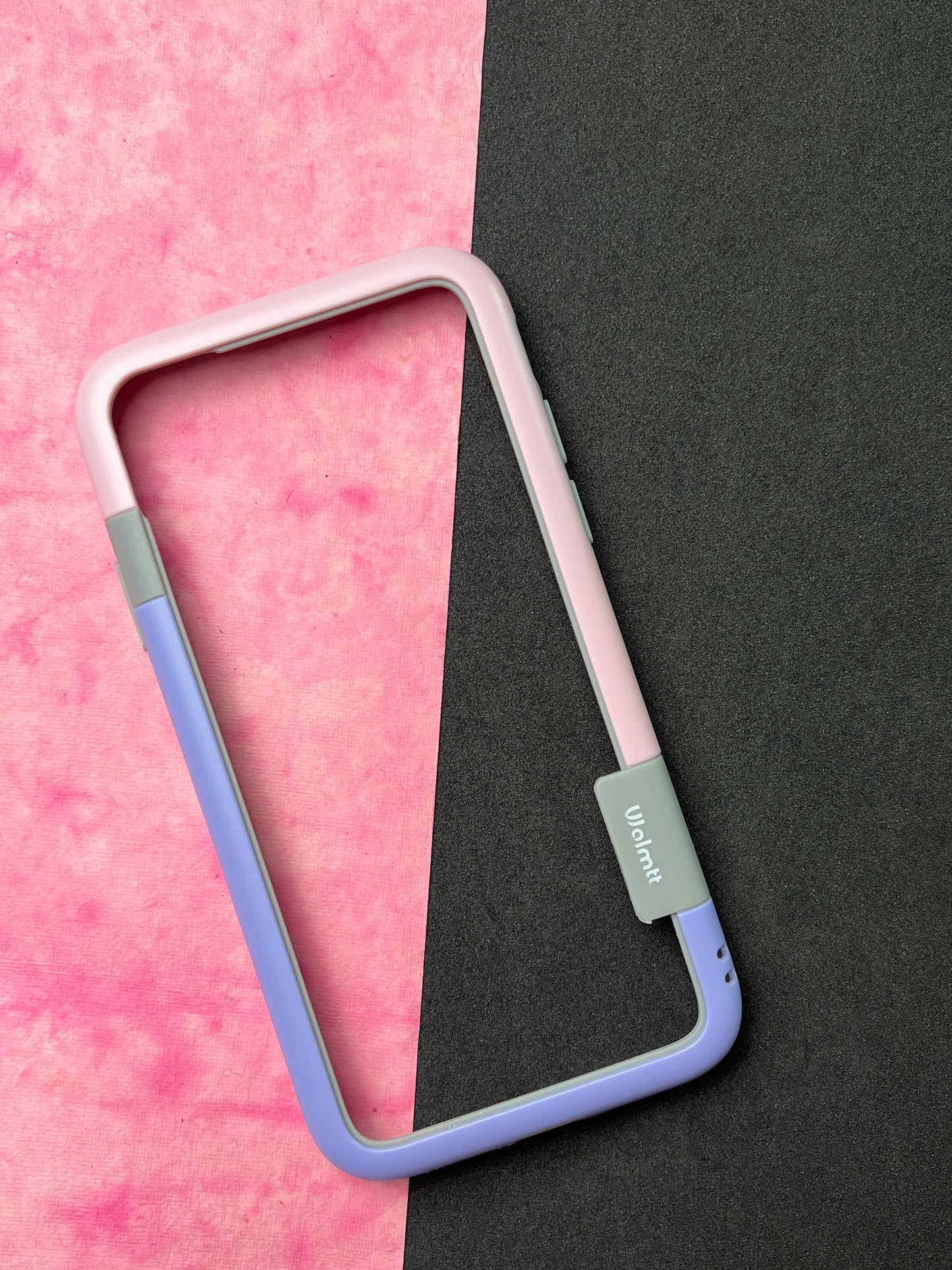 Walnut Purple Pink Bumper ring for iPhone