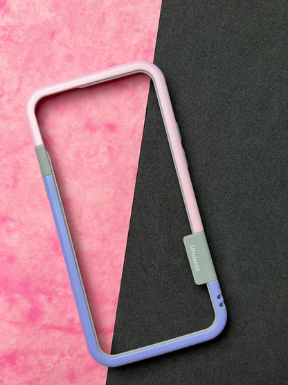 Walnut Purple Pink Bumper ring for iPhone