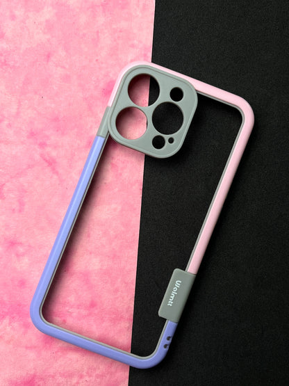 Walnut Purple Pink Bumper ring for iPhone