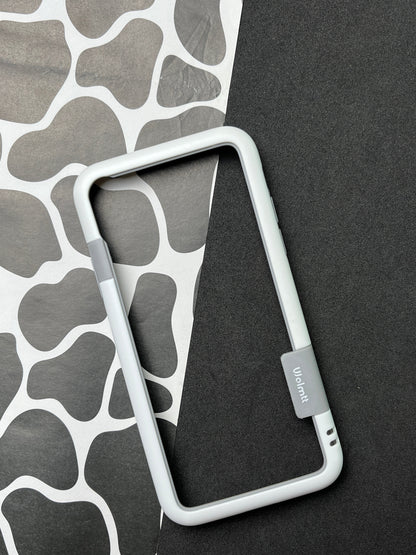 Walnut White Bumper ring for iPhone