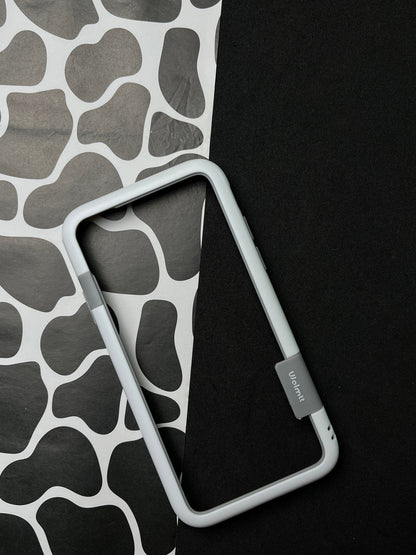 Walnut White Bumper ring for iPhone