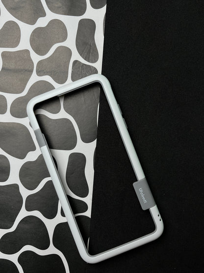 Walnut White Bumper ring for iPhone