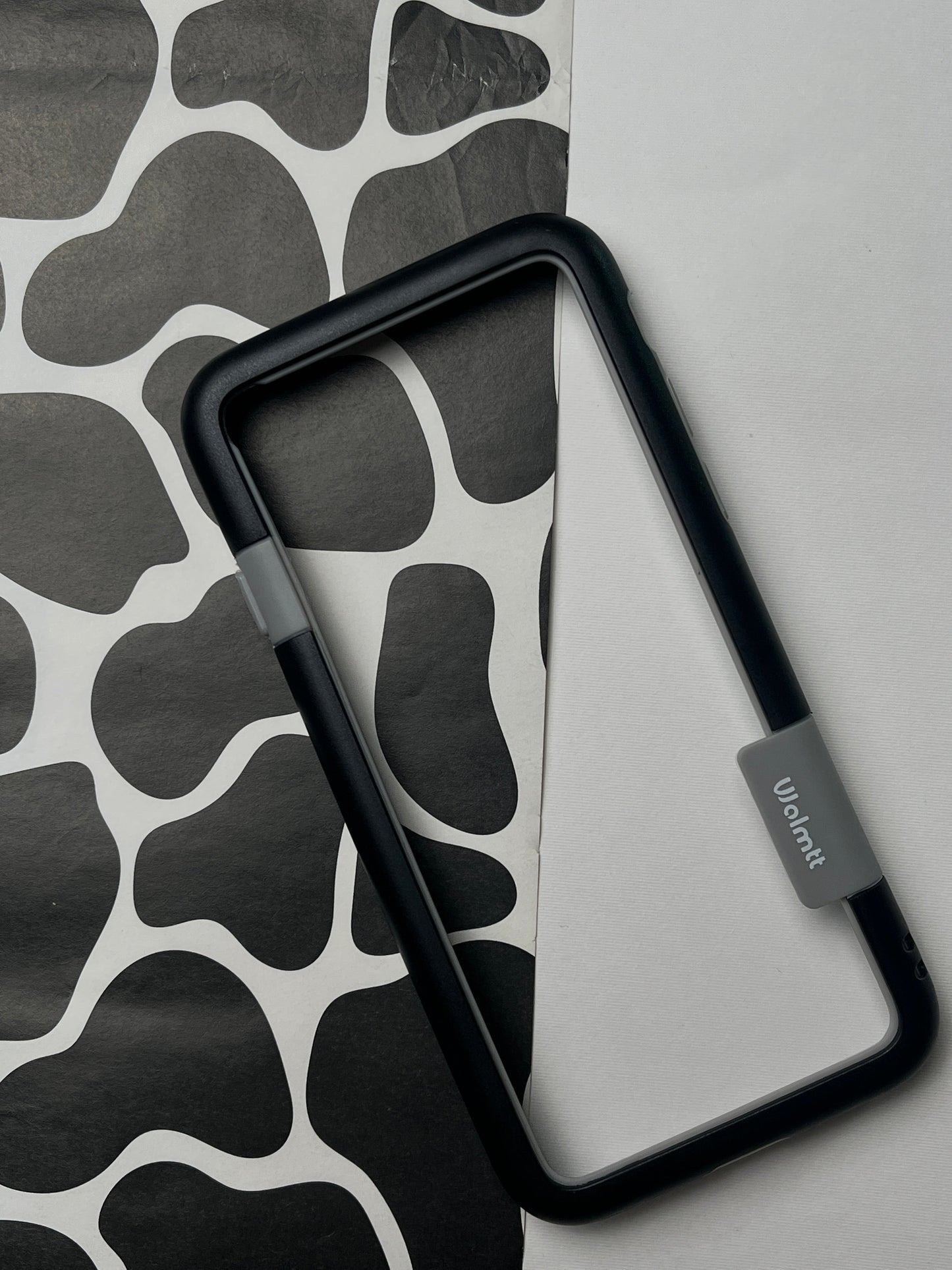 Walnut Black Bumper ring for iPhone