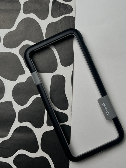 Walnut Black Bumper ring for iPhone