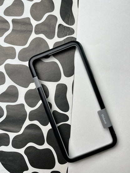 Walnut Black Bumper ring for iPhone