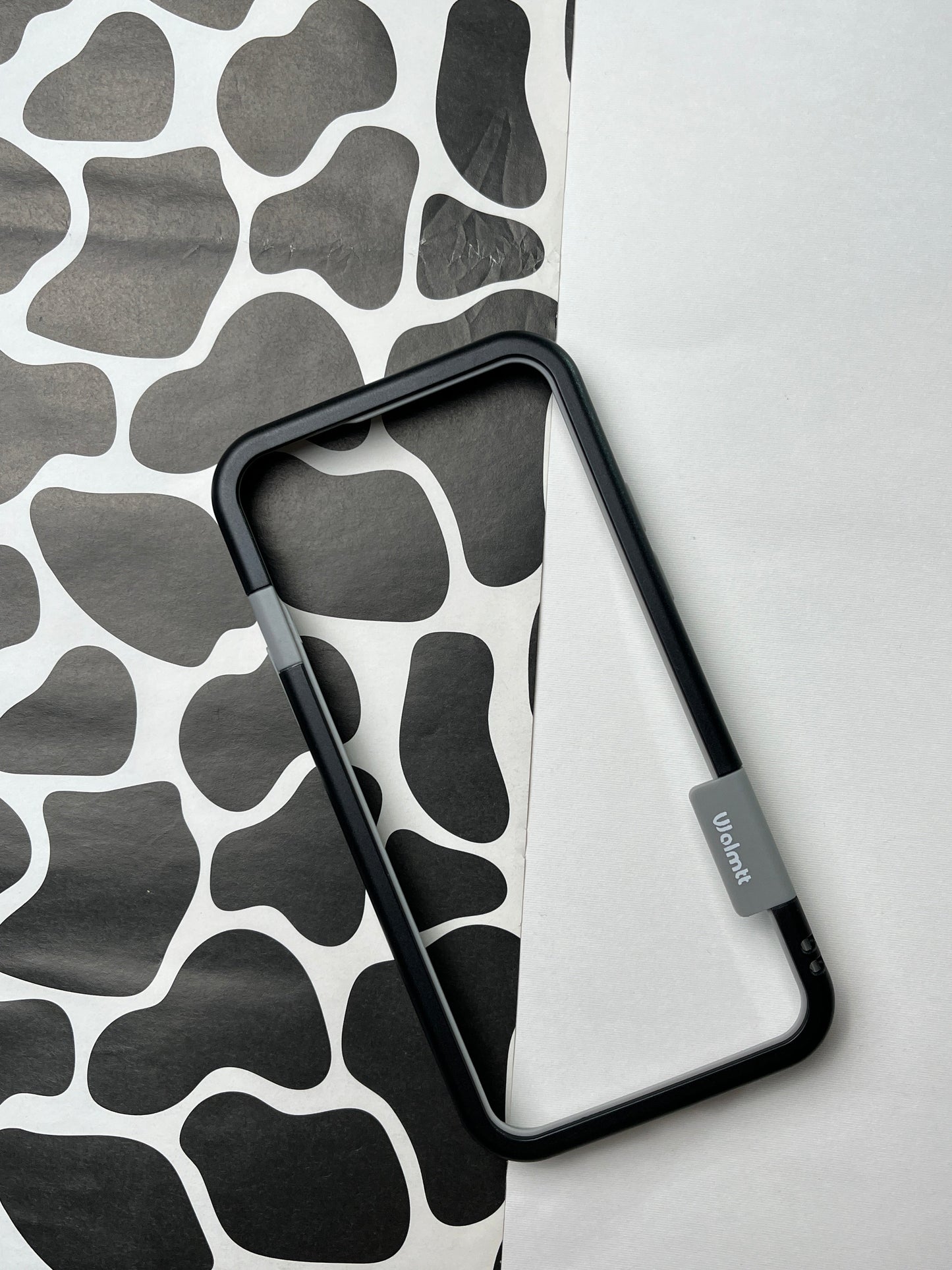 Walnut Black Bumper ring for iPhone