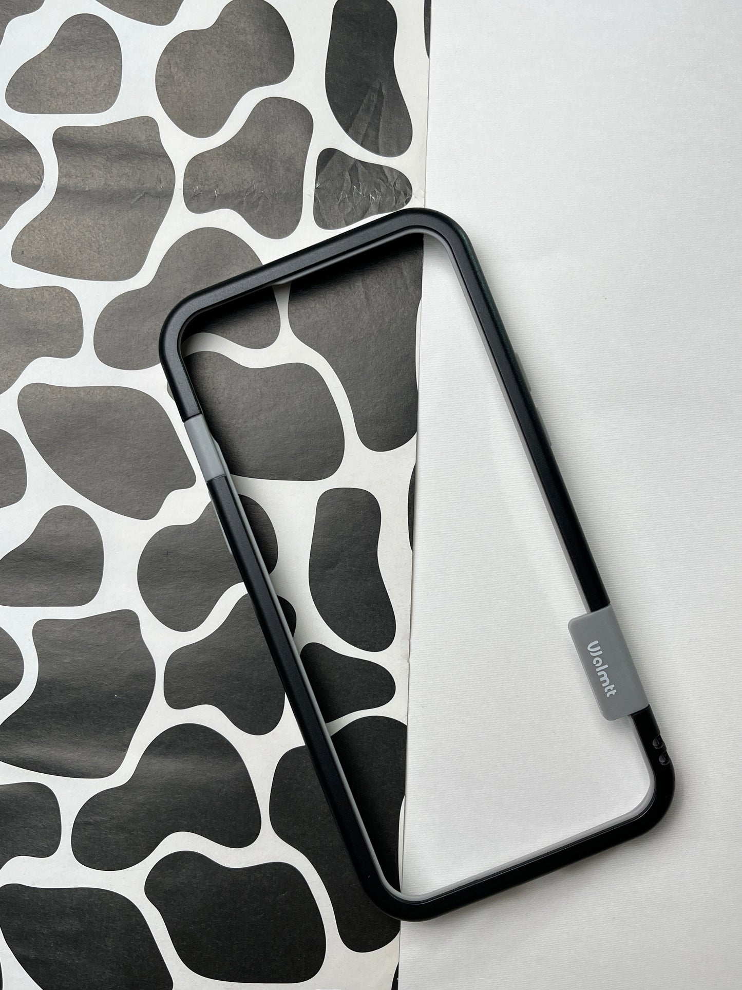 Walnut Black Bumper ring for iPhone