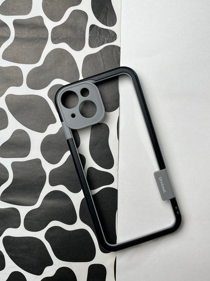 Walnut Black Bumper ring for iPhone