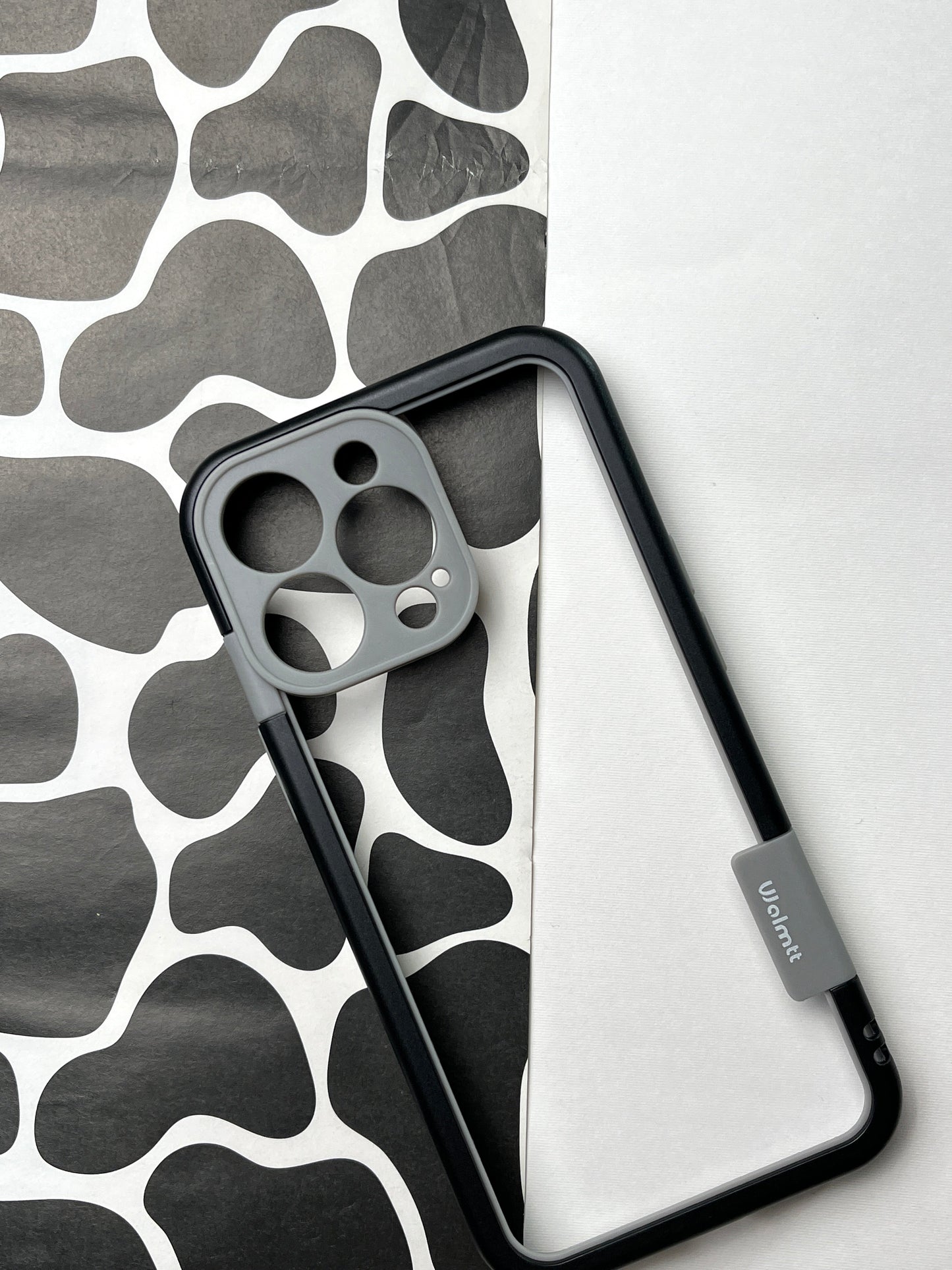 Walnut Black Bumper ring for iPhone