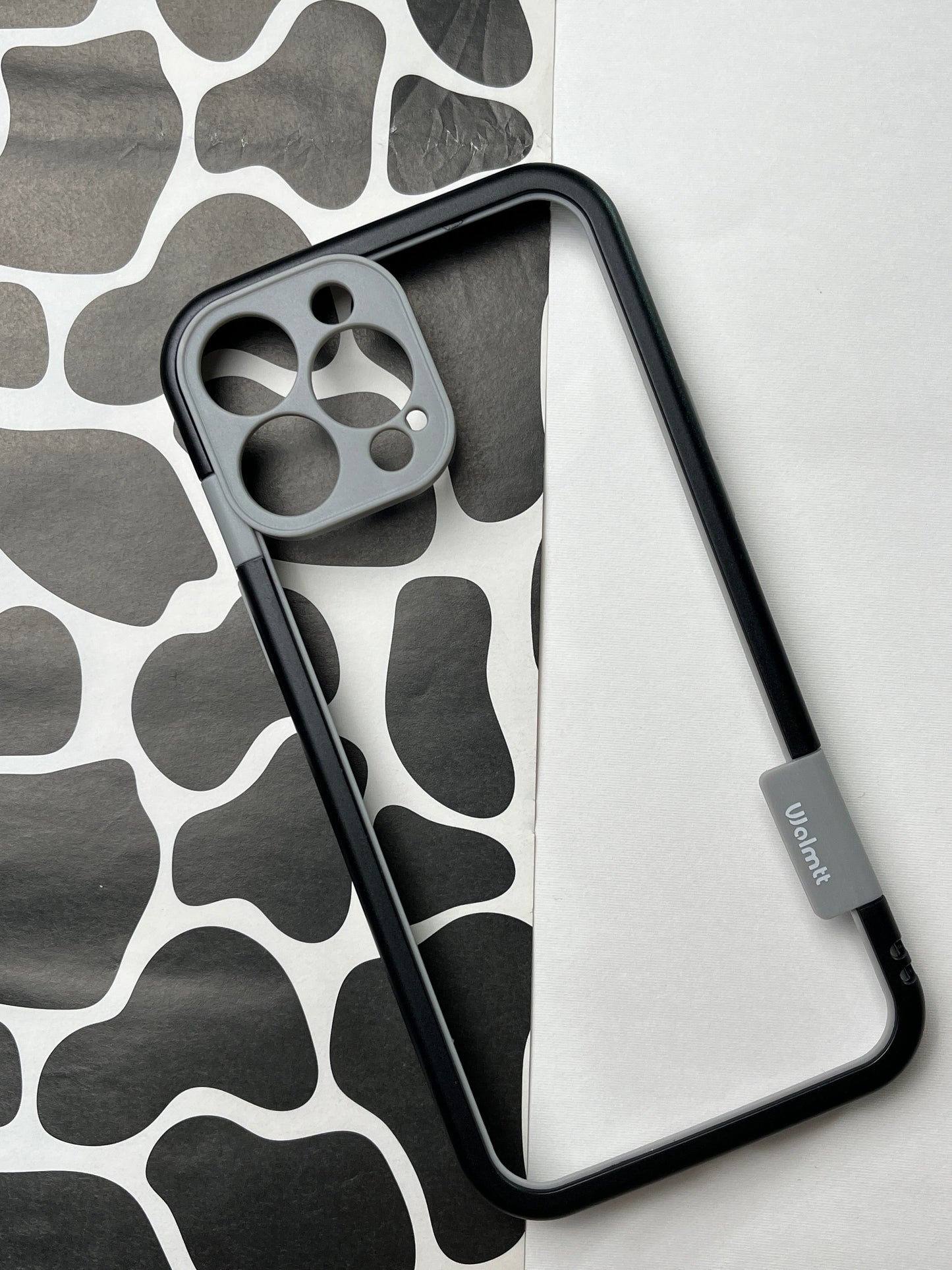 Walnut Black Bumper ring for iPhone