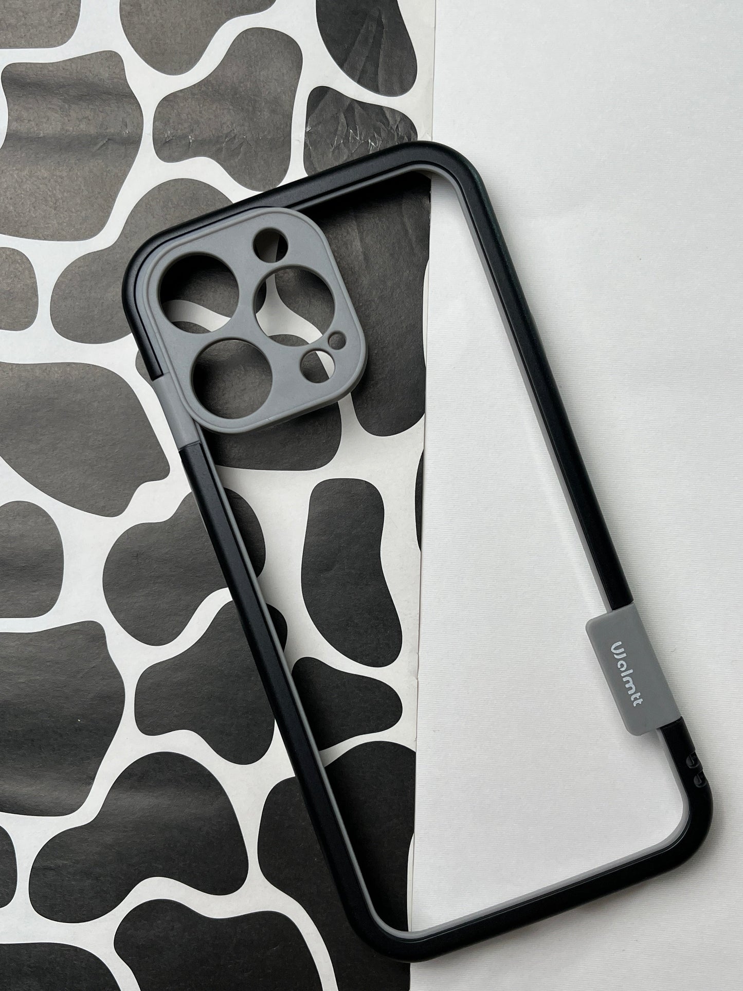 Walnut Black Bumper ring for iPhone