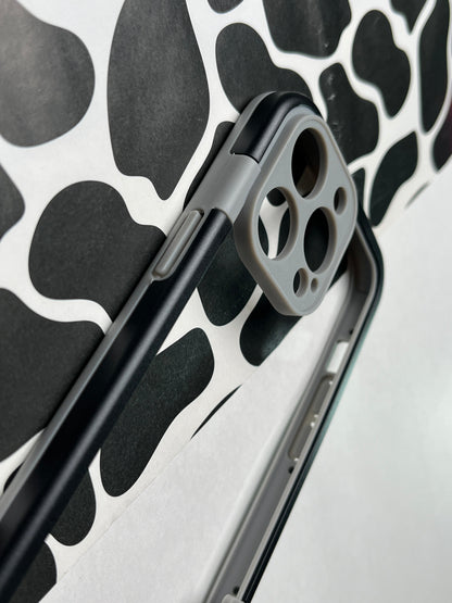 Walnut Black Bumper ring for iPhone