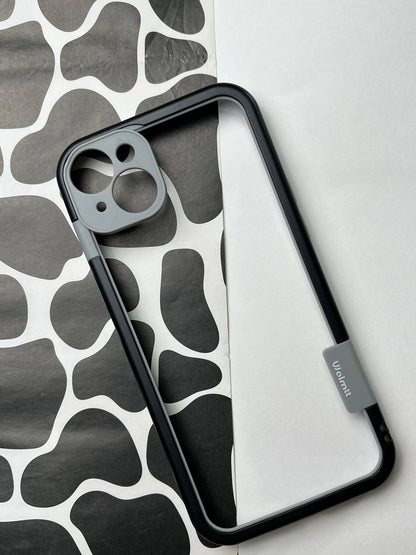 Walnut Black Bumper ring for iPhone