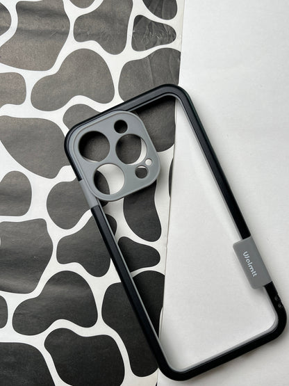 Walnut Black Bumper ring for iPhone