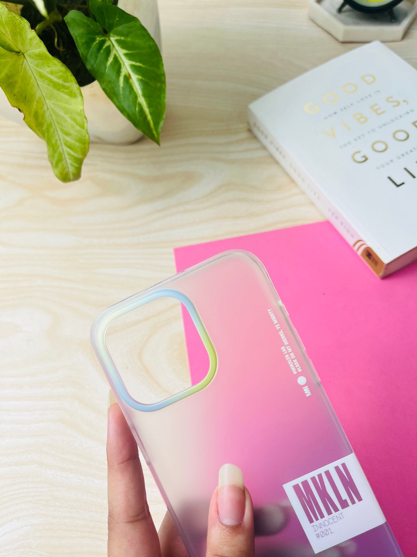 MiKALEN Innocent Blue Glow Case For iPhone