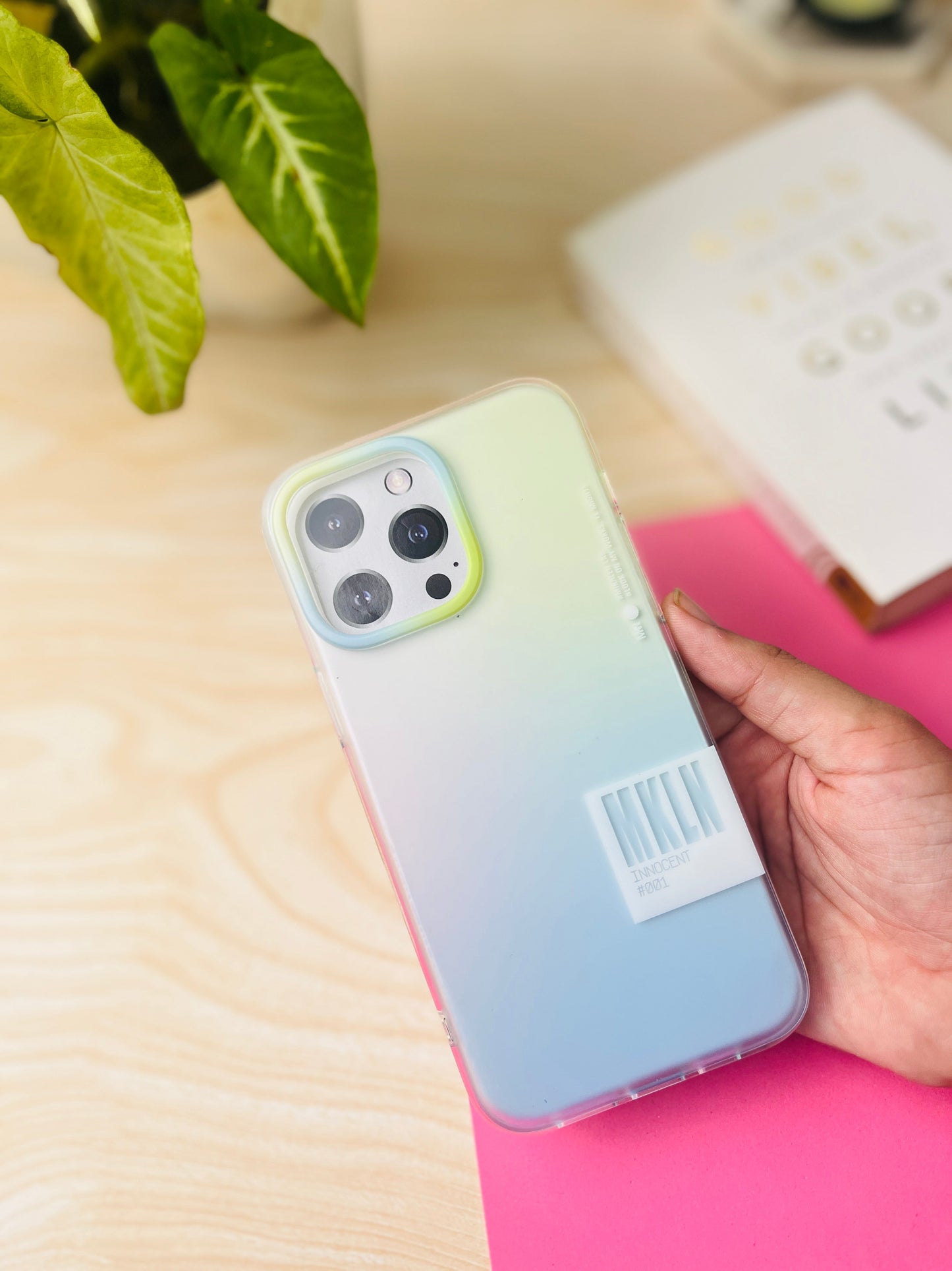 MiKALEN Innocent Blue Glow Case For iPhone