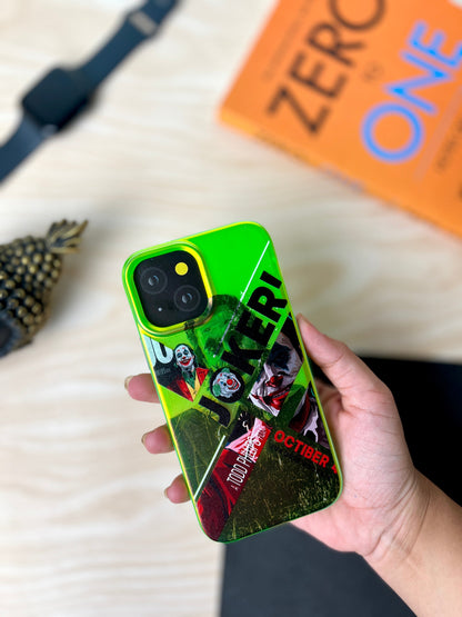 Jocker Octiber Neon Case For iPhone