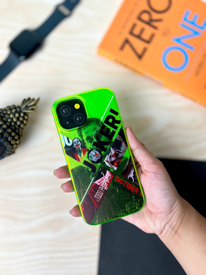 Jocker Octiber Neon Case For iPhone
