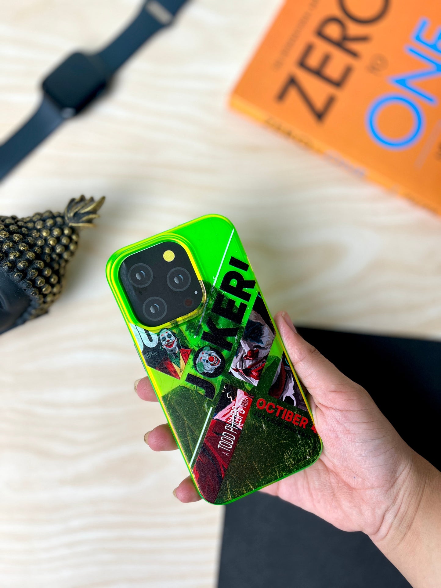 Jocker Octiber Neon Case For iPhone