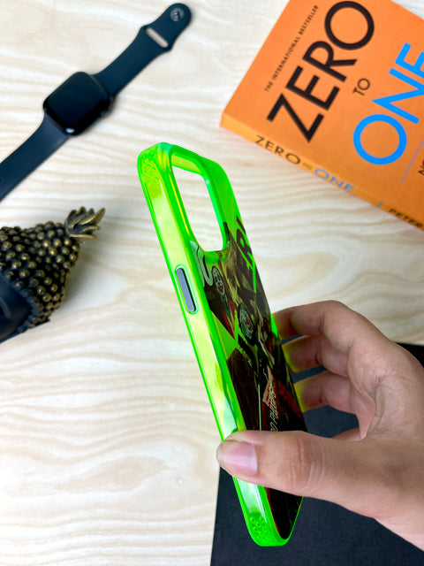 Jocker Octiber Neon Case For iPhone