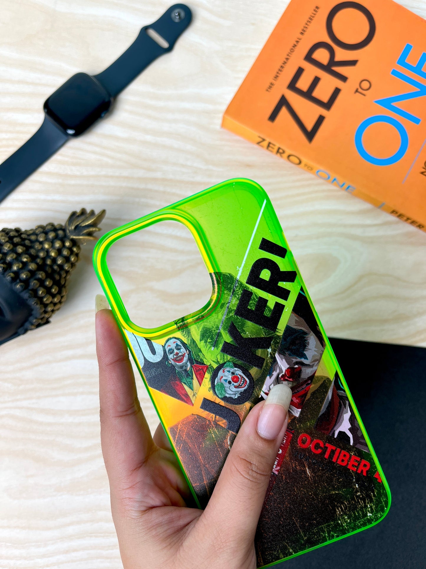 Jocker Octiber Neon Case For iPhone