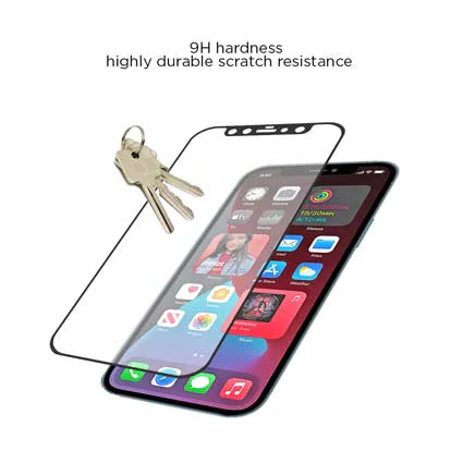 Stuffcool Mighty 2.5D Full Screen Tempered Glass Screen Protector for Apple iPhone 12 Series