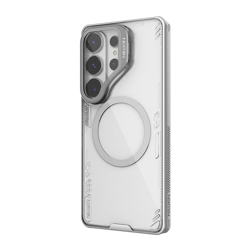 Nillkin MagSafe® Compatible Iceblade CamProp Case with Transparent Camera Cover for Samsung Galaxy S26 Ultra - Grey