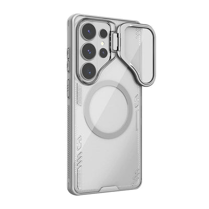 Nillkin MagSafe® Compatible Iceblade CamProp Case with Transparent Camera Cover for Samsung Galaxy S26 Ultra - Grey