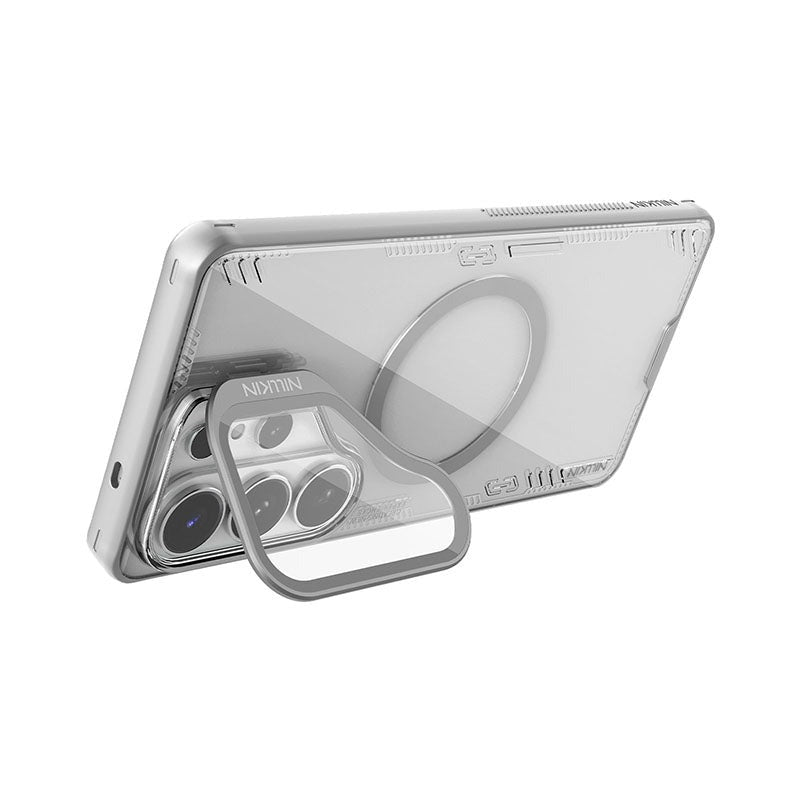 Nillkin MagSafe® Compatible Iceblade CamProp Case with Transparent Camera Cover for Samsung Galaxy S26 Ultra - Grey