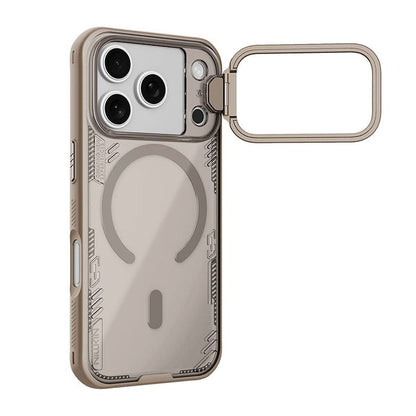 Nillkin MagSafe® Compatible Iceblade CamProp Case with Transparent Camera Cover for iPhone 17 Pro Max - Brown