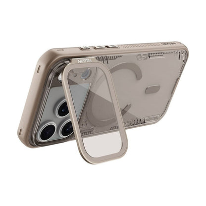 Nillkin MagSafe® Compatible Iceblade CamProp Case with Transparent Camera Cover for iPhone 17 Pro Max - Brown