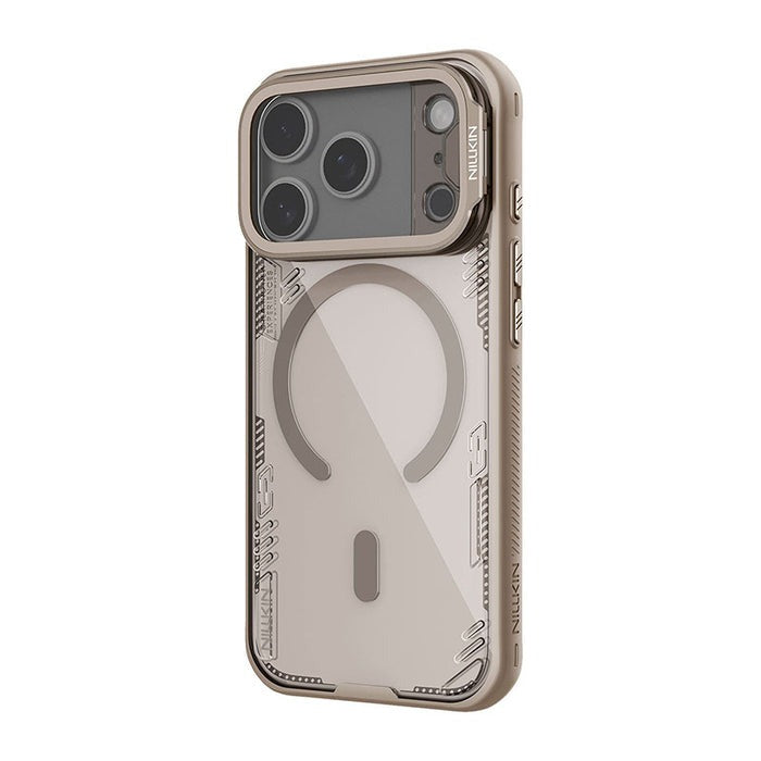 Nillkin MagSafe® Compatible Iceblade CamProp Case with Transparent Camera Cover for iPhone 17 Pro Max - Brown