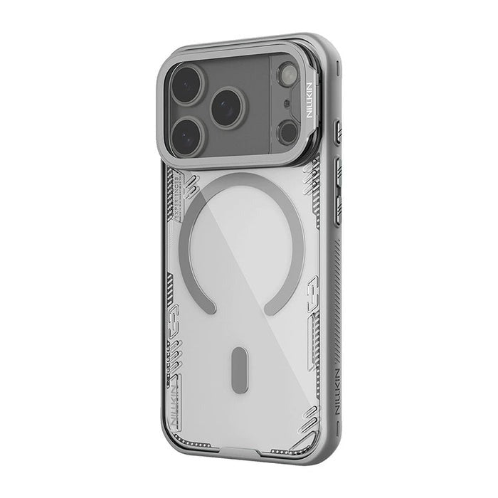 Nillkin MagSafe® Compatible Iceblade CamProp Case with Transparent Camera Cover for iPhone 17 Pro Max - Grey