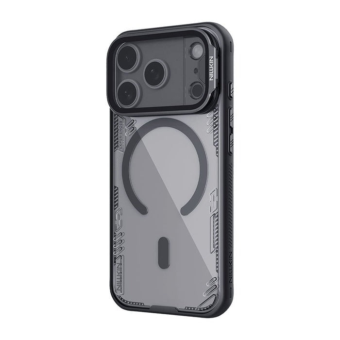 Nillkin MagSafe® Compatible Iceblade CamProp Case with Transparent Camera Cover for iPhone 17 Pro Max - Black