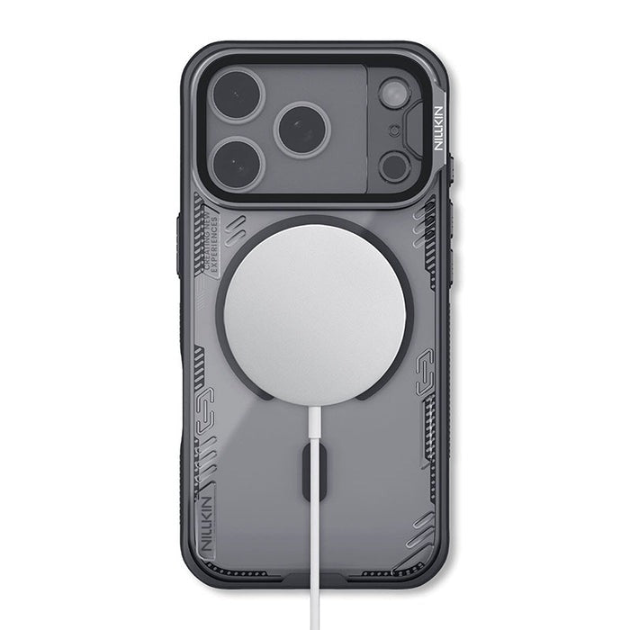 Nillkin MagSafe® Compatible Iceblade CamProp Case with Transparent Camera Cover for iPhone 17 Pro Max - Black