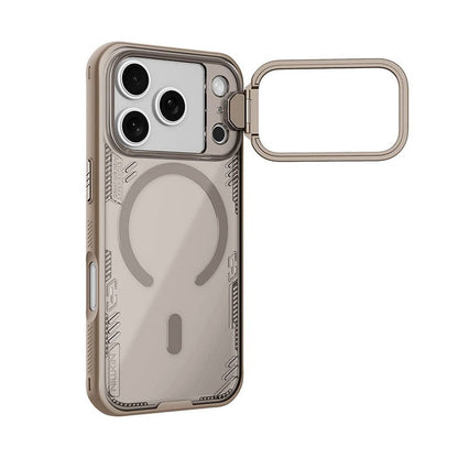 Nillkin MagSafe® Compatible Iceblade CamProp Case with Transparent Camera Cover for iPhone 17 Pro - Brown
