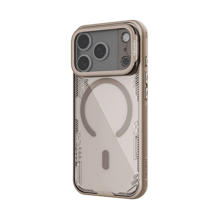Nillkin MagSafe® Compatible Iceblade CamProp Case with Transparent Camera Cover for iPhone 17 Pro - Brown