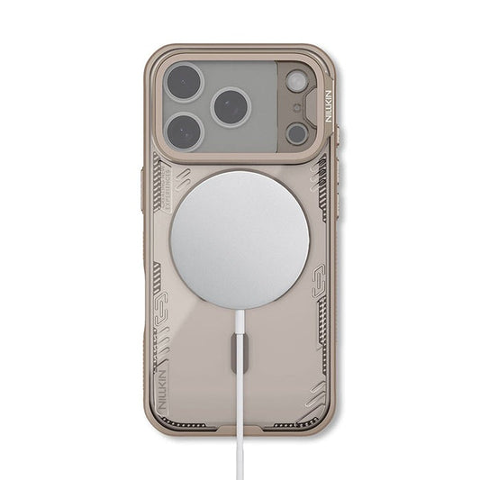 Nillkin MagSafe® Compatible Iceblade CamProp Case with Transparent Camera Cover for iPhone 17 Pro - Brown