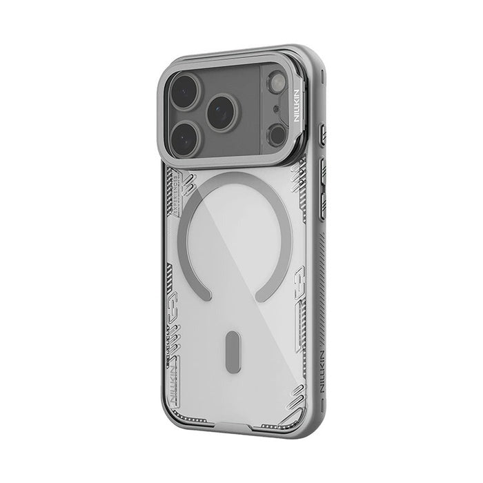 Nillkin MagSafe® Compatible Iceblade CamProp Case with Transparent Camera Cover for iPhone 17 Pro - Grey