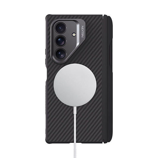 Nillkin CarboProp MagSafe Compatible Kevlar Case with Stylus Pen and Precision Camera Cutouts for Samsung Galaxy Z Fold7