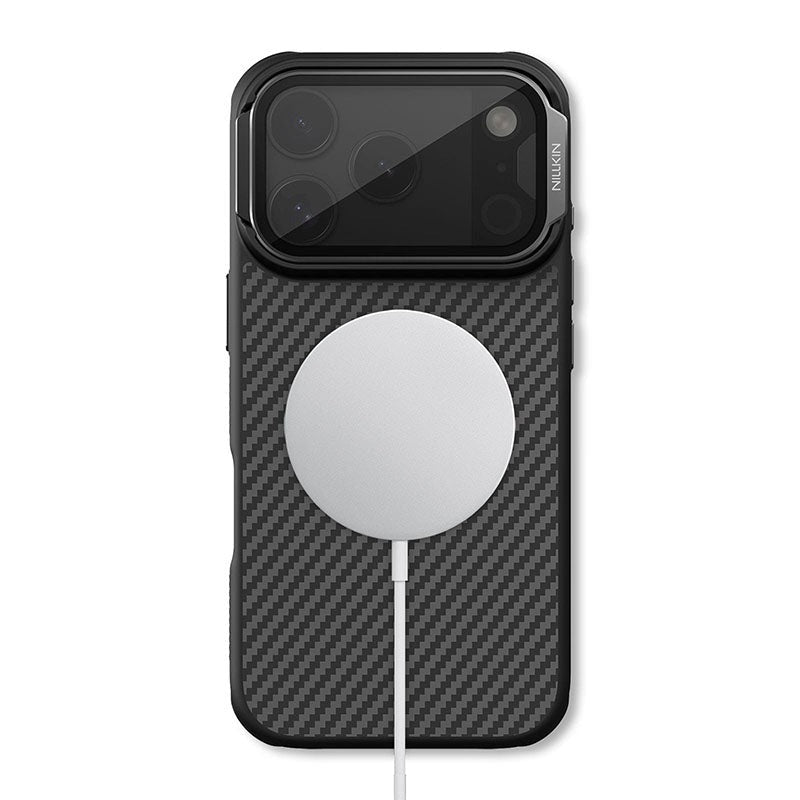Nillkin MagSafe® Compatible Kevlar® Case with Tinted Clear Camera Cover for iPhone 17 Pro Max