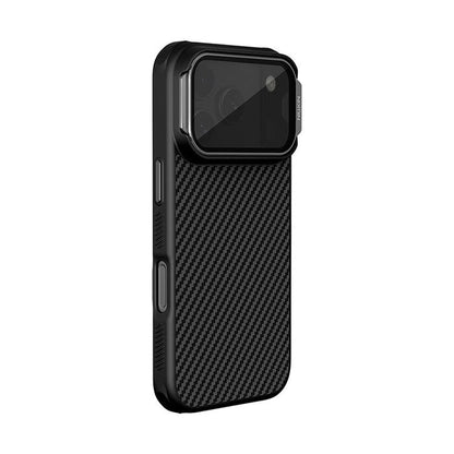 Nillkin MagSafe® Compatible Kevlar® Case with Tinted Clear Camera Cover for iPhone 17 Pro