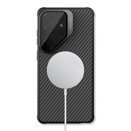 Nillkin MagSafe® Compatible Kevlar® Case with Tinted Clear Camera Cover for Samsung Galaxy S26 Ultra